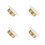4Pcs Stylish Fire Sprinkler Nozzle Escutcheon Covers Durable Copper 7