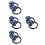 4Paren Motorfiets Frame Sliders Voorvork Accessoires Met Licht 8