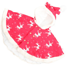 2St Hoody Kerstcape Warm Elk Mantel Themafeest
