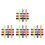 48St Vissersriemen Neopreen Elastisch Hook En Loop Assorti Kleur 8