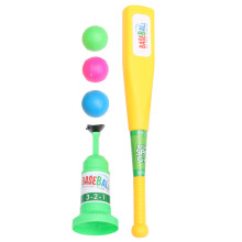 2Sets Kids Baseball Toy Set Plastic Bat Balls Safe for Indoor Outdoor
