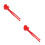 2St Creatieve Kinderspeelgoed Sneeuwbal Winter Rood 6