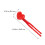 2St Creatieve Kinderspeelgoed Sneeuwbal Winter Rood 11