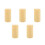 5St Kindvriendelijke Shaker Beige Percussie Speel 4