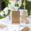 10St Beige Memo- En Kaarthouder Voor Bruiloft 3