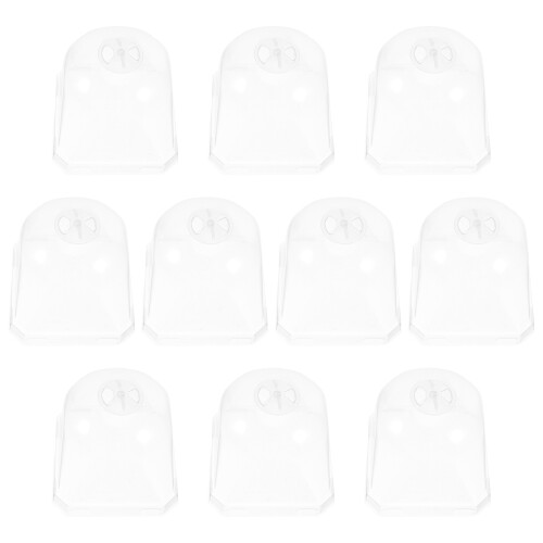 30St Vierkante Cloche Dome Van Duurzaam Transparant Plastic