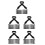 25St Stevige Helm Kinriem Met Gespsluiting Multi Kleur 7