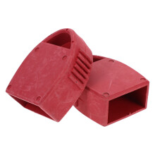 10St Ladderdop Rubber Rood Antislip Met Geluidsdemping En Stabiliteit