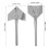 2Pcs Silver Corner Drywall Edge Finishing Tool for Interior & Exterior 2