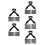 25St Stevige Helm Kinriem Met Gespsluiting Multi Kleur 8