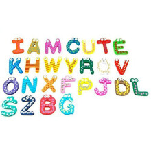 108St Magneten Set Cijfers Letters Koelkast Kleurrijk Educatief