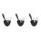 3Sets Zwarte Masker Mengkommen Van Siliconen Met DIY Applicator Tools 6