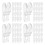 80Pcs Pom Window Blind Clips for Roller Shades Clear Hooks 7