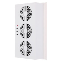Solar Autoventilator ABS Wit Met Handmatige Koeling En Uitlaat