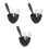 3Sets Zwarte Masker Mengkommen Van Siliconen Met DIY Applicator Tools 7