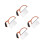 4Sets Mini Houtzaag Kinder DIY Met Extra 8
