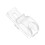80Pcs Pom Window Blind Clips for Roller Shades Clear Hooks 9
