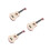 3St Kindergitaar Beige Instrument Voor Creatief 6