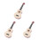 3St Kindergitaar Beige Instrument Voor Creatief 7