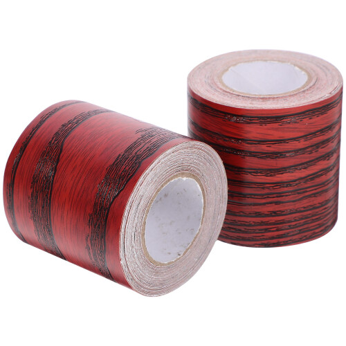 PVC Plint Tape Houtnerf Zelfklevende Flexibele Muurstrip 1