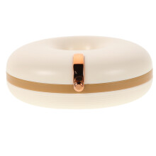 2St Draagbare Orthodontie Case Wit Kunststof Voor Beugelopslag