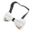 2St Witte Polyester Strik Met Metaal Detail Ceremonies 1