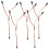 20Pcs Multi Rc Y Splitter Cable 60 Core Plastic for Toy Vehicle Wire 3