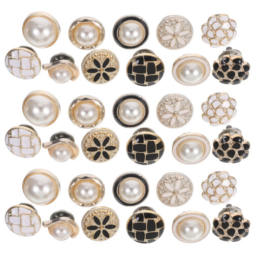 220St Afneembare Knopen Set Voor Kleding Jas Decor Accessoires