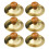 30St Mini Kindercymbalen Goud Metaal Handpercussie Instrument 1