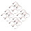 20Pcs Multi Rc Y Splitter Cable 60 Core Plastic for Toy Vehicle Wire 8