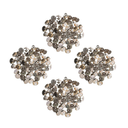 220St Afneembare Knopen Set Voor Kleding Jas Decor Accessoires 2
