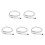 5St Facial Instrument Handgreep Plastic Voor Hydrogen Oxygen Machine 7