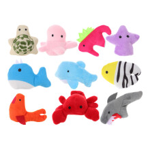 30St Kleuro Diverse Ocean Dieren Vingerpoppen Speelgoed Voor Kinderen
