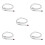 5St Facial Instrument Handgreep Plastic Voor Hydrogen Oxygen Machine 8