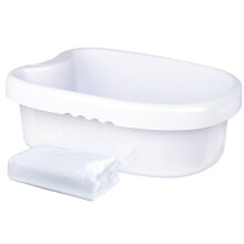 Lecaung Ionic Voetbad Tub voor Ionische Detoxmachine, Voetbad Spa en Voetmassagebuis met 100 Liners