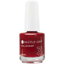 Dazzle Dry Nail Lacquer (Stap 3) - C.E.O. - Diep wijnrode crème met volle dekking. (0.5 fl oz)