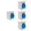 4St Compacte Buiten Stopcontactdoos Met Schakelaar IP65 Waterdicht ABS 6