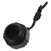 3St Zwarte Aluminium Stofkap Voor Duiktank Valve Met Din Schroefdraad