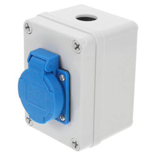 4St Compacte Buiten Stopcontactdoos Met Schakelaar IP65 Waterdicht ABS 2