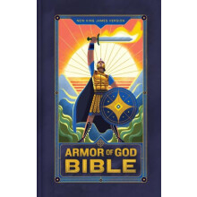 NKJV Armor of God Bible Hardcover Childrens Bible Red Letter Comfort P