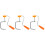 3Ensembles Clips De Fixation Pour Machine À Pâtes Multi Usage 6