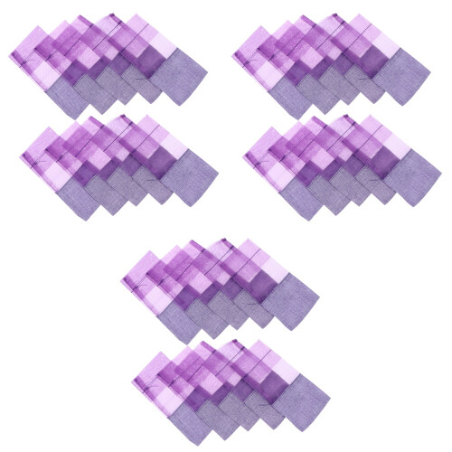 30Pièces Violet Organza Cordon Cadeau Durable 2