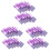 30Pièces Violet Organza Cordon Cadeau Durable 2