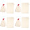 4Ensembles Bonnets Bain Sauna Rouges En Feutre Confortables 5