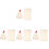 4Ensembles Bonnets Bain Sauna Rouges En Feutre Confortables 2