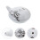 2Pièces Accessoire De En Céramique Blanche Design 10