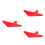 3Pièces Protections Table À Scier Rouge Installation Rapide 9