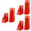 3Paires Bambou Rouge Pour Performance Scène 8