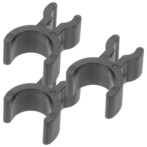 15Pièces Porte-Stylo Trompette Plastique Noir Élastique 1