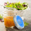 2Pièces Couvercles Passoires Germoirs Pour Bocaux Bleu Usage 5